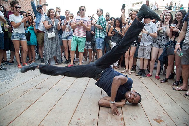 Warm Up at MoMA PS1 on June 18, 2016. Image courtesy of MoMA PS1. Photo: Derek Shultz