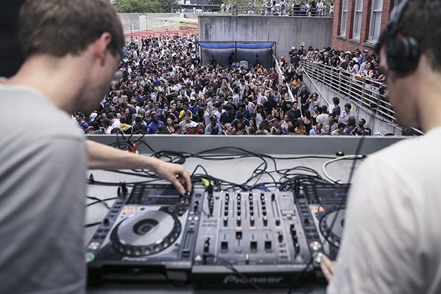 DBM performing at MoMA PS1’s Warm Up on July 16, 2016. Image courtesy of MoMA PS1. Photo: Charles Roussel